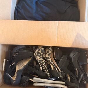 Two big boxes of shoes